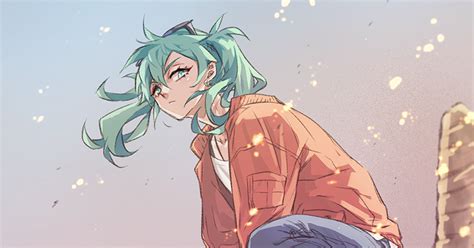 Vocaloid Hatsune Miku Hachi 砂の惑星 Pixiv