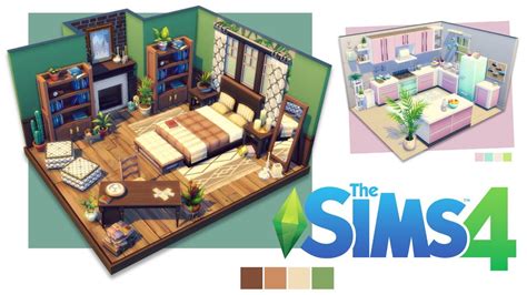 Miniature Room Challenge Sims 4 Speed Build Youtube