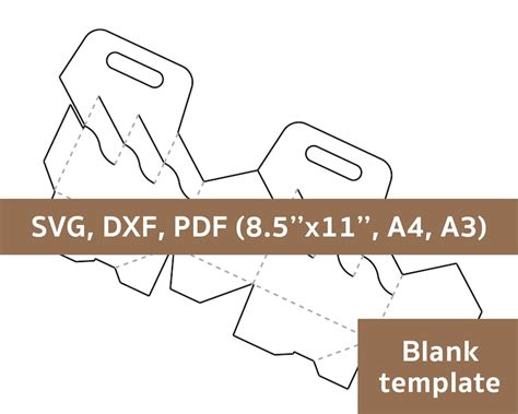 6 Pack Beer Carrier Template