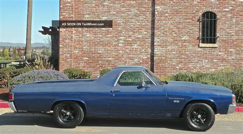 1971 Chevrolet El Camino Ss 70 71 72 Chevelle A C Bucket Seats V8