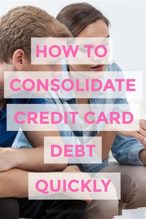 What works for someone else might not be the best choice for you. How to Consolidate Credit Card Debt Quickly | Debt ...