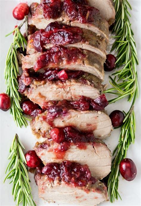 Put thinly sliced potatoes in a well greased 2 quart casserole. Slow Cooker Cranberry Rosemary Pork Renderloin | Recipe | Rosemary pork tenderloin, Pork, Pork ...