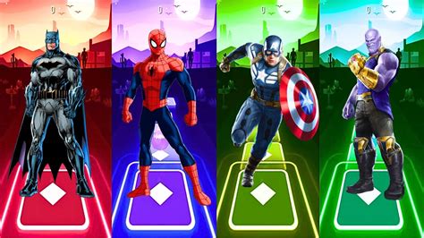 Dance Battle Of The Superheroes Batman Vs Spider Man Vs Captain