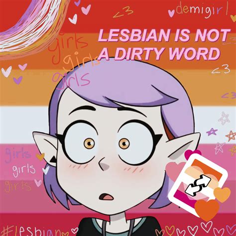 Amity Blight Lesbian Pfp By Galaxiapiness On Deviantart