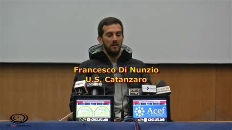 Incontro Stampa Con Francesco Di Nunzio Youtube