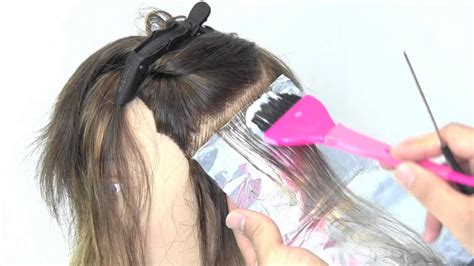 How To Color 101 Using Foil Hair Color Technique Youtube