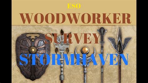 Eso Woodworker Survey Stormhaven Youtube