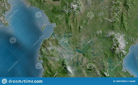 Maguindanao Philippines Outlined Satellite Stock Illustration
