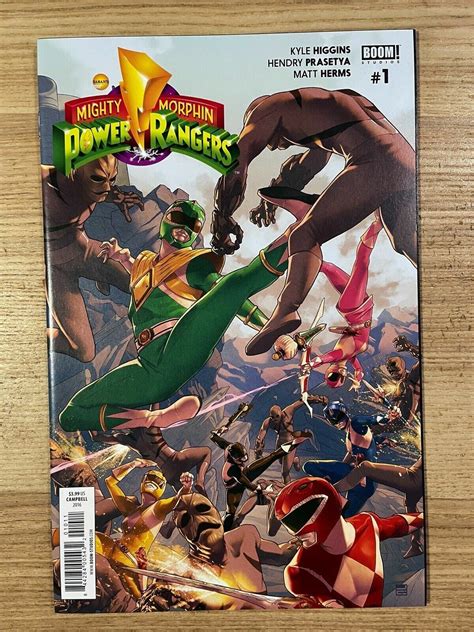 Mighty Morphin Power Rangers 1 2016 Boom Comics 1st Print Ebay
