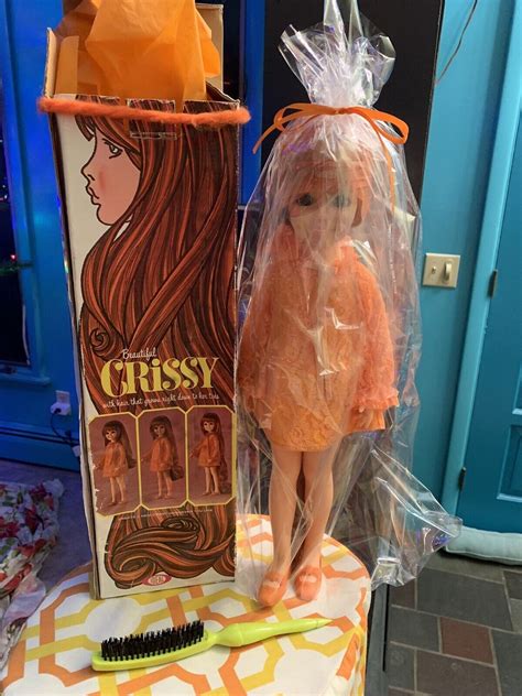 Vintage 1969 Ideal Crissy Doll Rare Hair To Floor In Original Box
