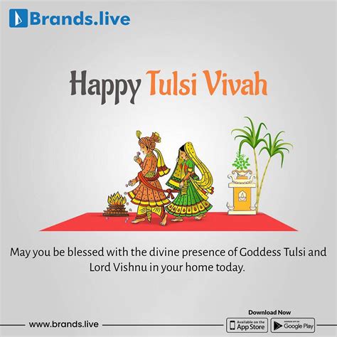 Tulsi Vivah The Festival Of Marriage Between Tulsi And Lord Vishnu