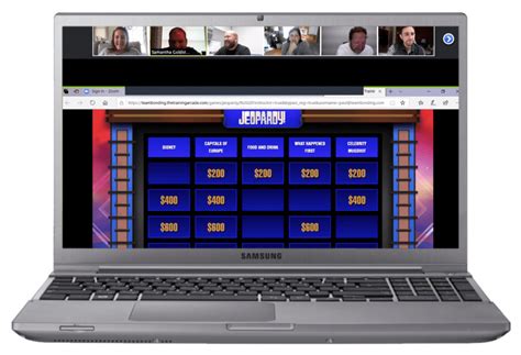 Jeopardy Fun Virtual Team Building Jeopardy Games Teambonding