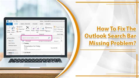Is Outlook Search Bar Missing Heres How To Restore