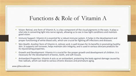 Ppt Vitamin A Powerpoint Presentation Free Download Id12355314