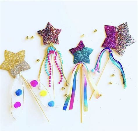 Sparkly Wands Fairy Crafts Crafts Magic Crafts