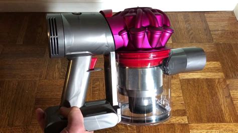 How To Remove The Bin On The Dyson V7 Remove The Clear Part YouTube