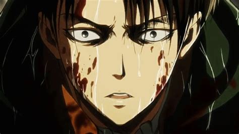  Anime Sad Levi Rivaille Snk  By Blue