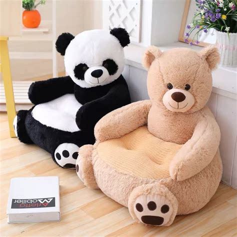 Jumbo Cuddly Plush Teddy Bear Soft Panda Stuffed Animal Chair For Baby