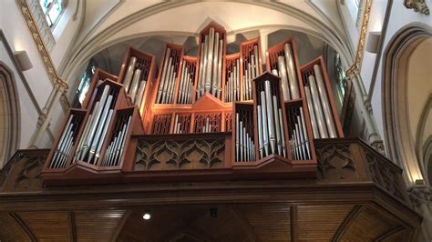 Pipe Organ St Paul Cathedral Pittsburgh Pa 42318 Youtube