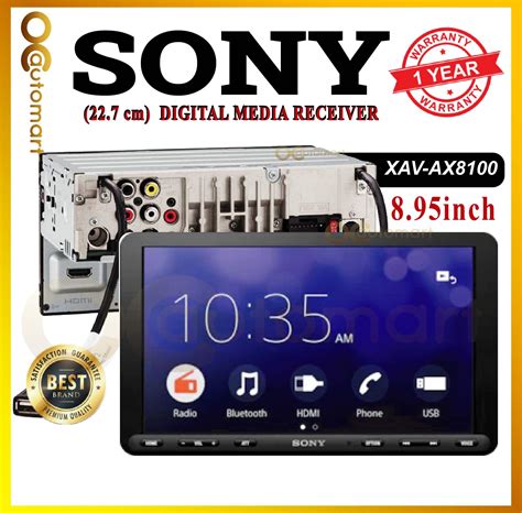 Sony Xav Ax8100 695 176cm Digital Media Receiver With Weblink Cast