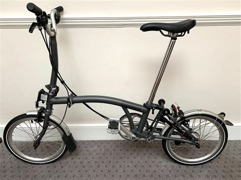 Brompton M6l 2020 Metallic Graphite 6 Speed Excellent Condition