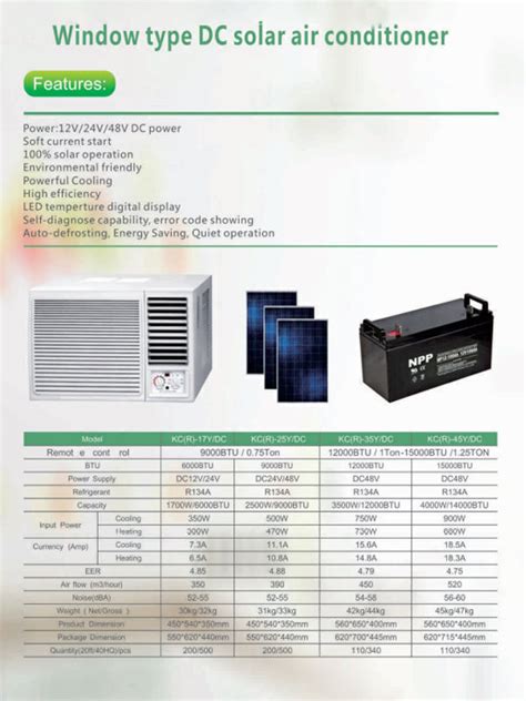 Buy Wholesale China Hybrid Solar Air Conditioner 9000btu 12000btu