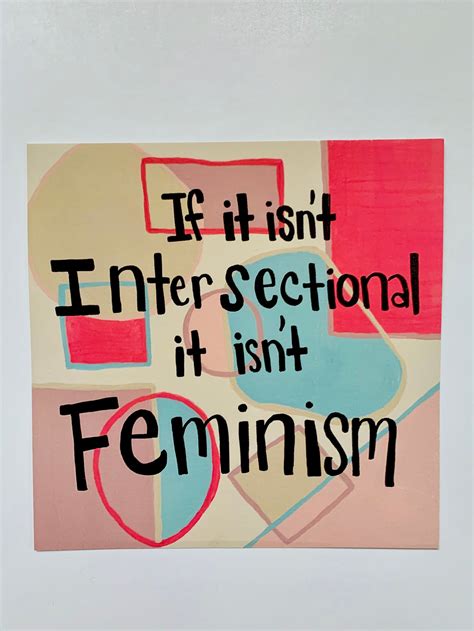 Intersectional Feminism Print Feminist Art Feminist Etsy