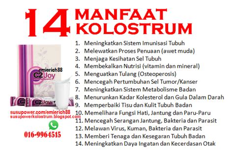 Banyak testimoni diterima daripada pengguna susu ini tentang kebaikan dan manfaatnya. Susu Power Kolostrum C2Joy: Manfaat Kolostrum