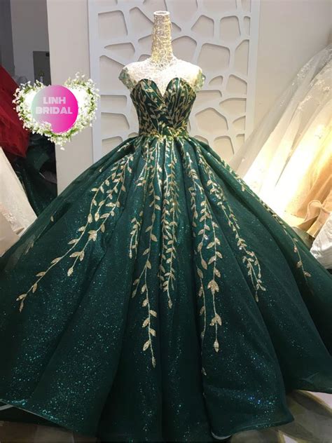 Emerald Green Princess Dress Dresses Images 2022