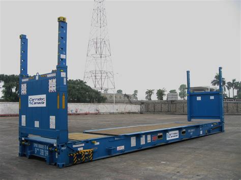 Super Rack Container With Corner Post Extended Shipping And Freight