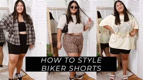 HOW TO STYLE BIKER SHORTS CASUAL OUTFIT IDEAS YouTube