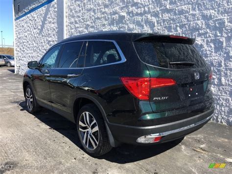 2018 Black Forest Pearl Honda Pilot Touring Awd 126247861 Photo 6