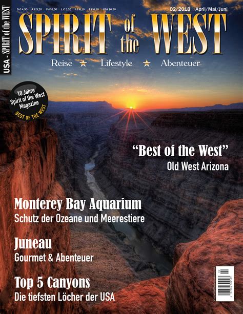 Cover022018 Spirit Of The West Magazine