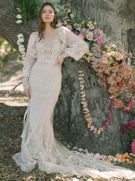 Claire Pettibone Wedding Dresses From Bridal Fashion Week