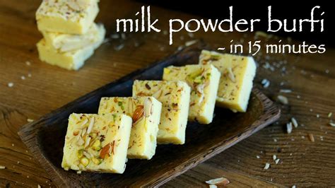 Milk Powder Burfi Recipe Milk Powder Barfi Milk Powder