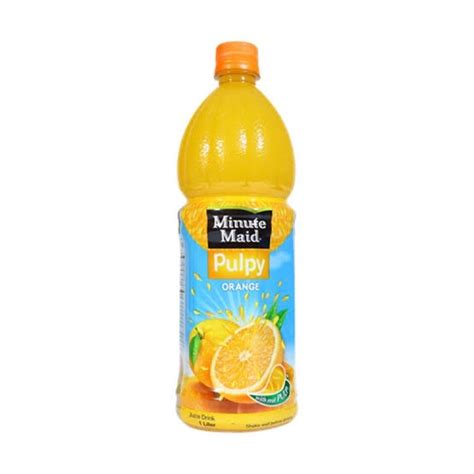 Minute Maid Pulpy Orange Juice Drink 1l Shopee Philippines