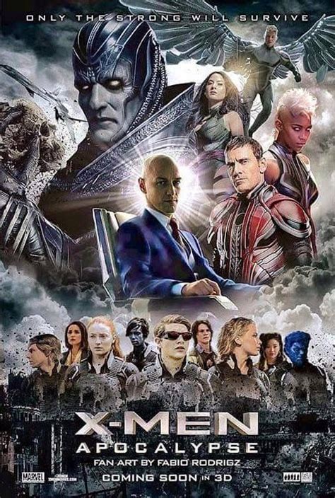 Michael fassbender, evan peters, jennifer lawrence and others. X-Men: Apocalypse (2016) (7) | Apocalypse movies, Comic ...