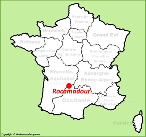 Rocamadour Map France Discover Rocamadour With Detailed Maps