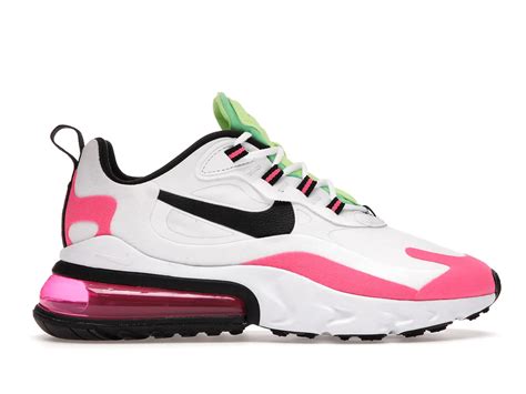 Nike Air Max 270 React Hyper Pink Womens Cj0619 101 Us