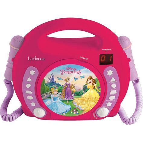 Lexibook Disney Princess Kinder Cd Player Mit 2 Mikrofonen Online
