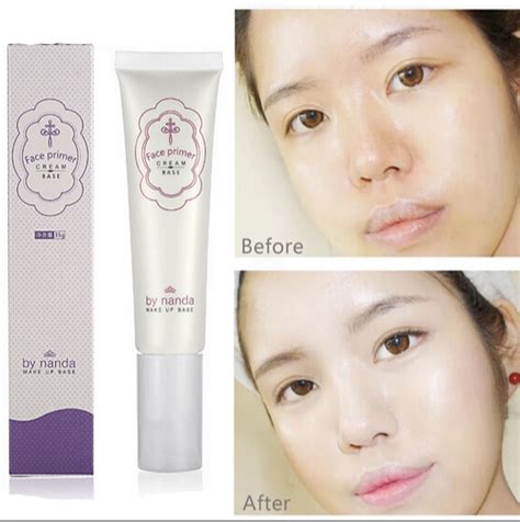 Makeup Primer Face Brighten Cream For Dull Skin Whitening Cover Wrinkle