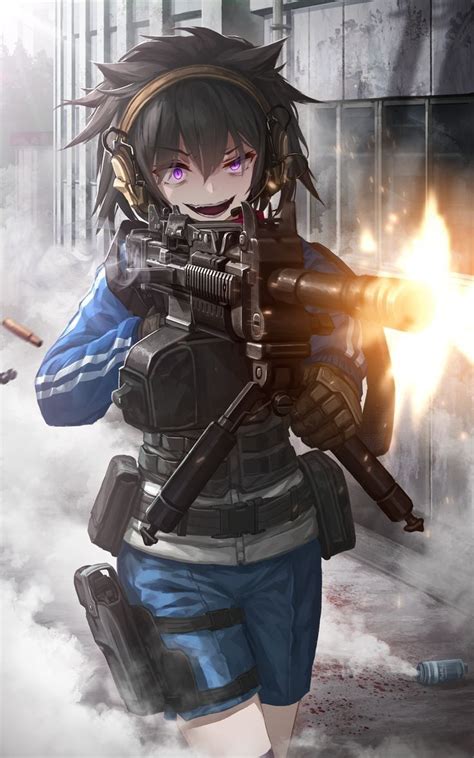 Anime Action Anime Warrior Anime Art Girl Anime Military