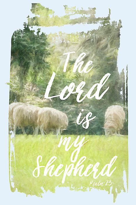 The Lord Is My Shepherd by Ramona Murdock | Lord is my shepherd, The