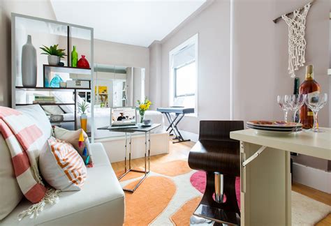 How To Decorate With Color In A Studio Apartment Studio Living Home