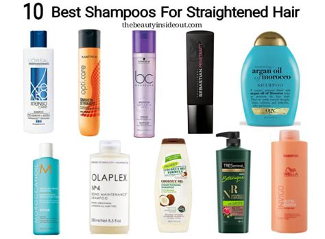 10 Best Shampoo For Straightened Hair And Chemically Smoothened Hair