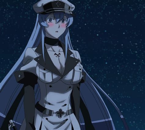 Esdeath Akame Ga Kill Square Enix Highres Stitched Third Party Edit 10s 1girl Blue Eyes