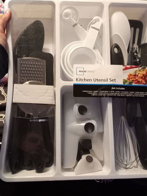 Mainstays With Lid Kitchen Utensil Sets Mercari