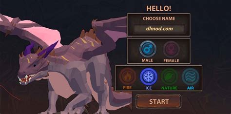 dragon simulator 3d mod tiền money game hoá thân rồng thần cho android