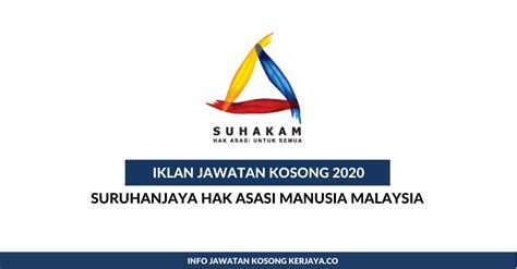 Suruhanjaya hak asasi manusia malaysia (suhakam). Jawatan Kosong Terkini Suruhanjaya Hak Asasi Manusia ...
