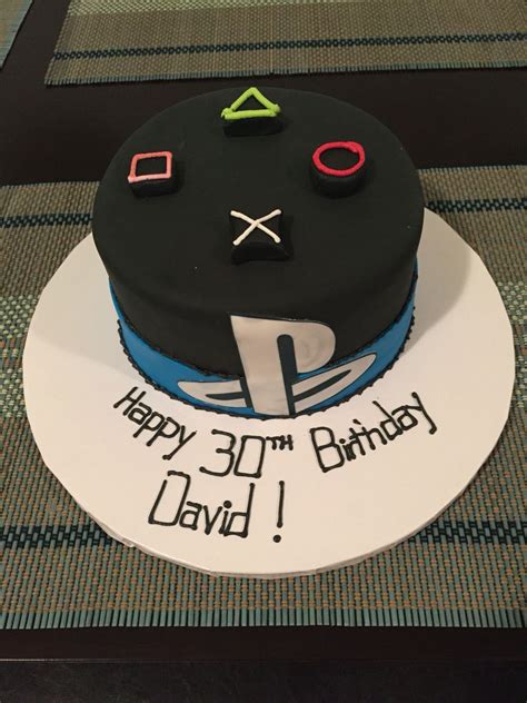 Playstation Cake Playstation Cake Boy Birthday Cake Boys 16th